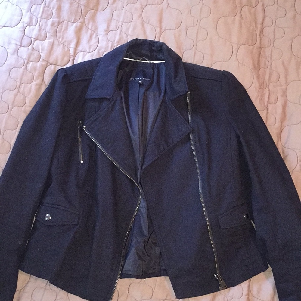 Banana republic jacket black size M